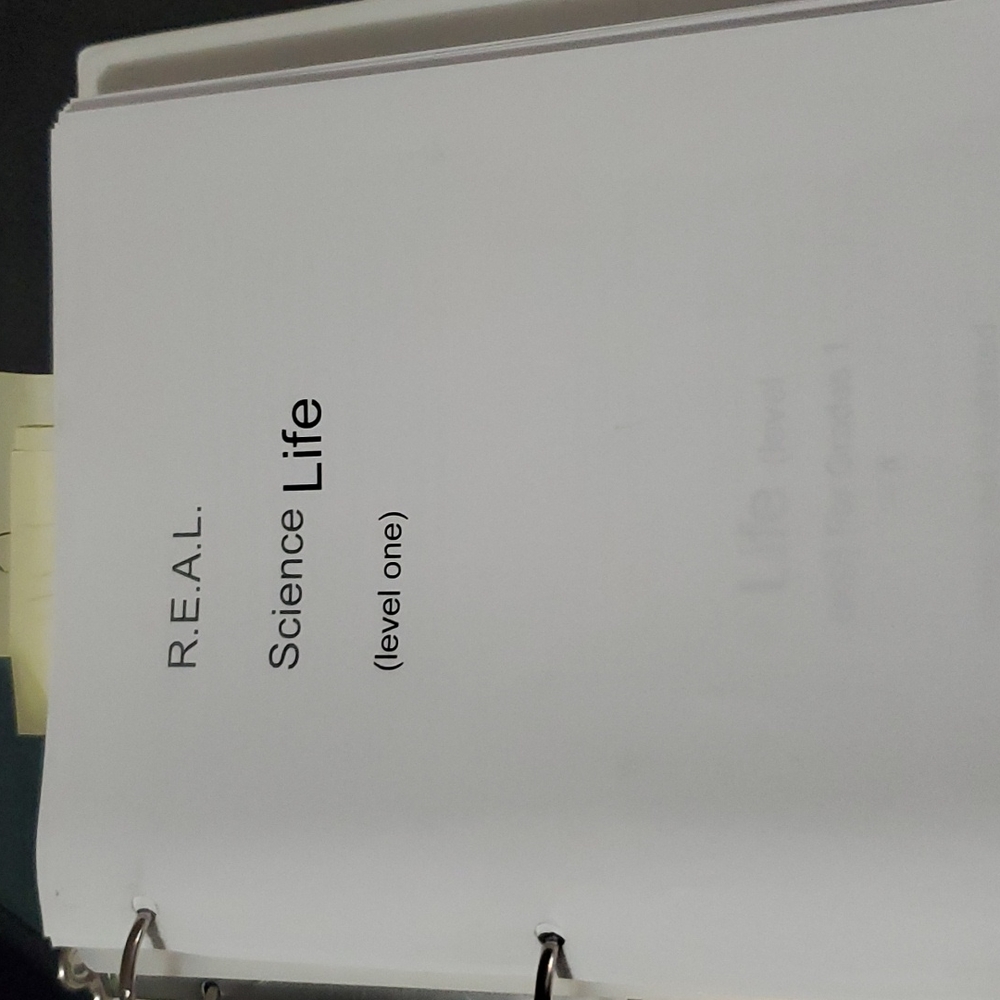Real Life science curriculum level 1 ages elementary